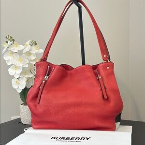 Burberry Vibrant Red Shoulder Bag